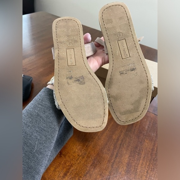 Steve Madden Kids Comfortable Rhinestone Sandals Size 3 - Picture 7 of 7